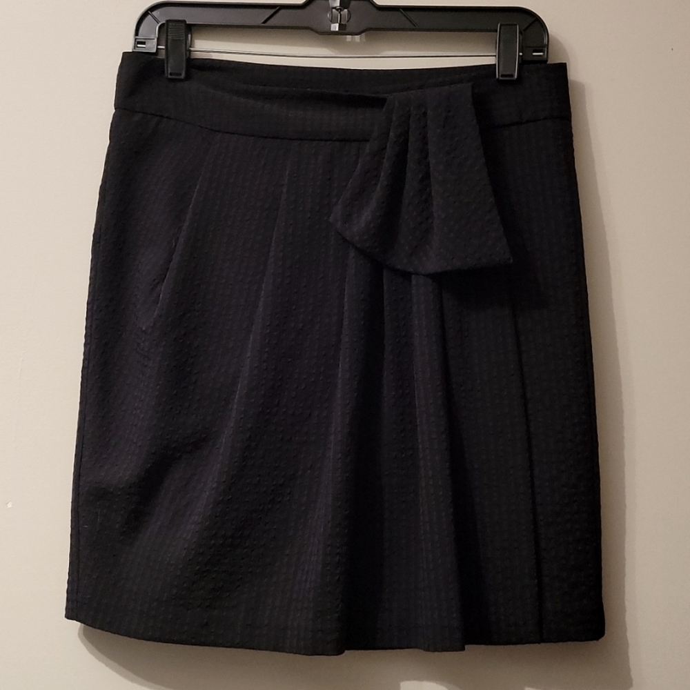 Gap Black Wrap Skirt